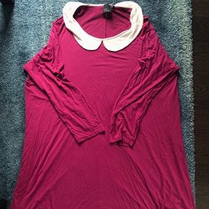 ASOS Curve Size 18 long sleeved dress